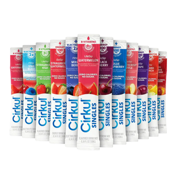 Vitamin-Infused 24-Pack  Singles Variety Bundle GXPG - Electrolyte Hydration Enhanced Taste Cartridges - Default Title