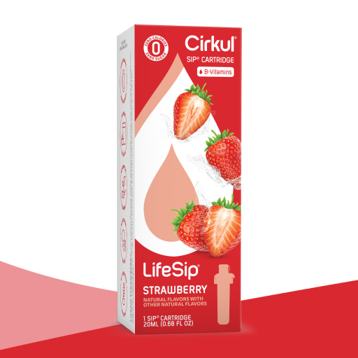 Sugar-Free LifeSip Strawberry ZNZ2 - Vitamin-Infused Natural Refreshing Flavor Core - Default Title